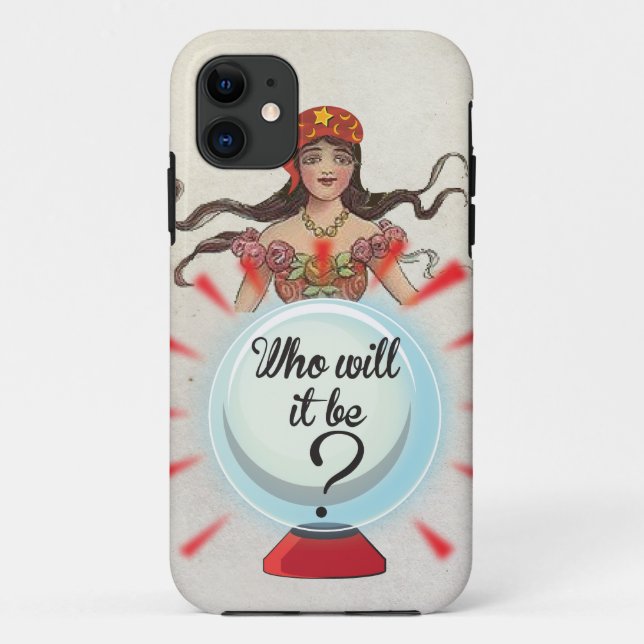 Fortune Teller Gypsy Chrystal Ball iphone case (Back)