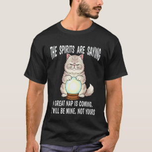 Fortune Teller House Cat with Crystal Ball A Great T-Shirt