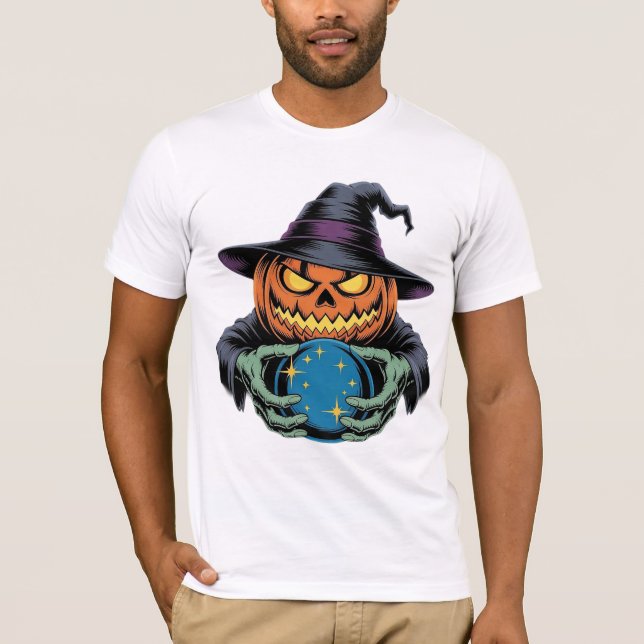 Fortune Teller Jack Halloween T-Shirt (Front)