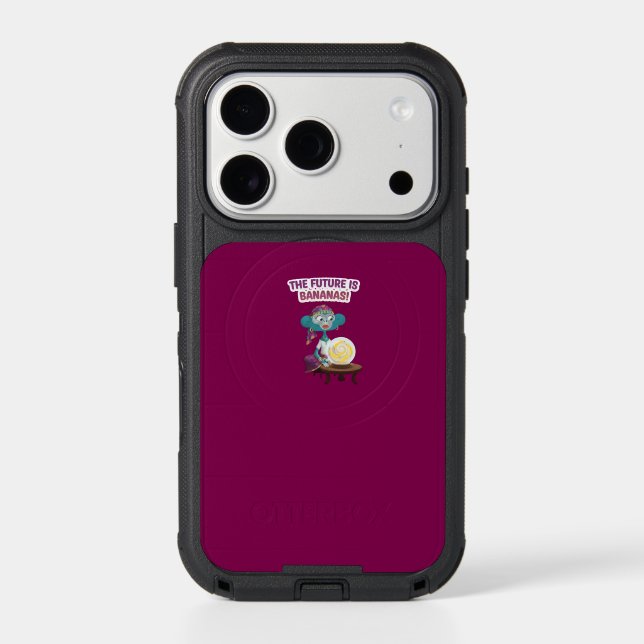 fortune teller monkey otterbox iPhone case (Back)