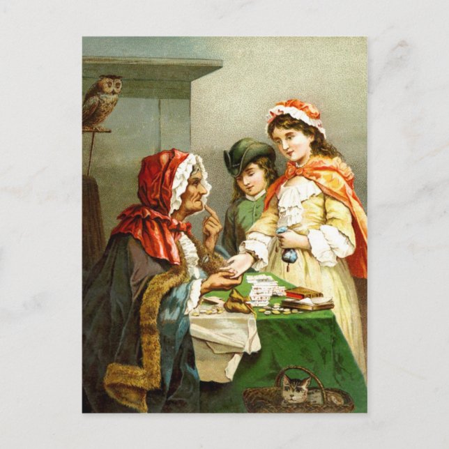 Fortune Teller Postcard (Front)