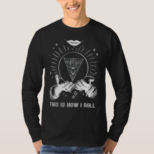 Fortune Teller Psychic Hand Crystal Ball Mystic Gy T-Shirt
