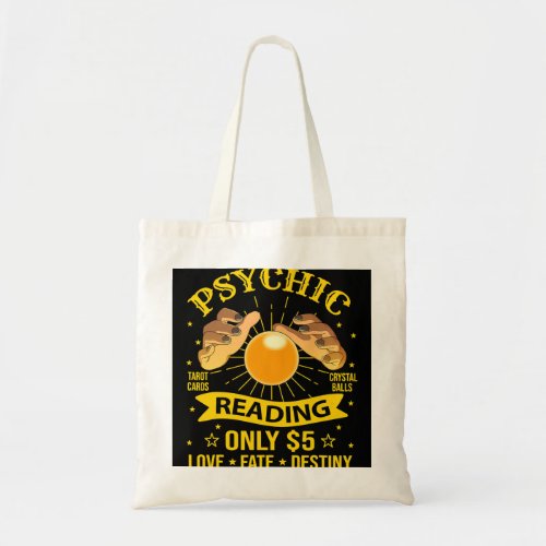 Fortune Teller Psychic Tarot Reader Circus Tote Bag