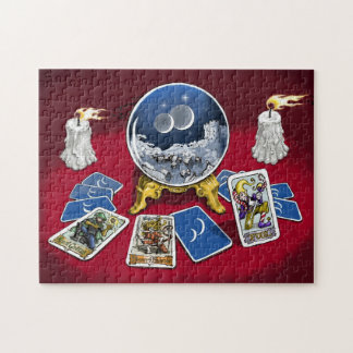 Fortune Teller Tarot Crystal Ball Puzzle