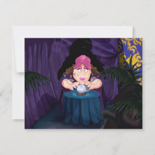 Fortune Tellers Tent Invitation