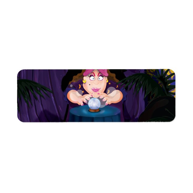 Fortune Tellers Tent Label (Front)