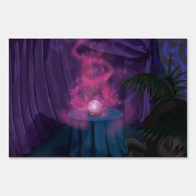 Fortune Tellers Tent Sign (Front)