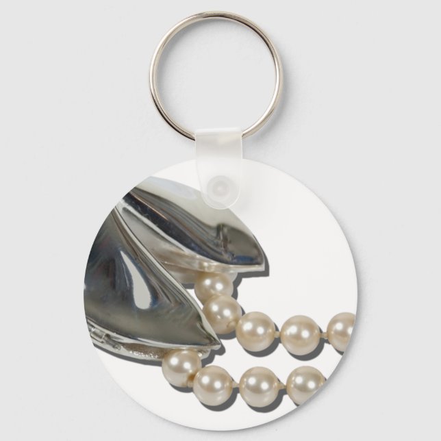FortuneCookiePearls082111 Keychain (Front)