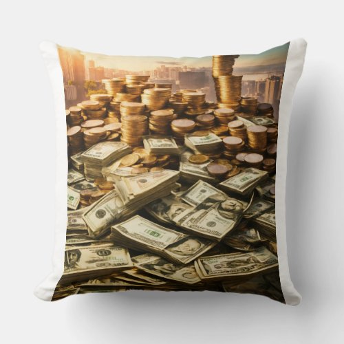 FortuneRest Money_Inspired Luxe Pillow