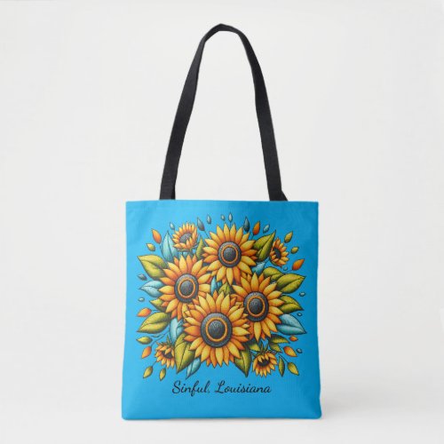 Fortunes Swamp Spies Sunflower Tote