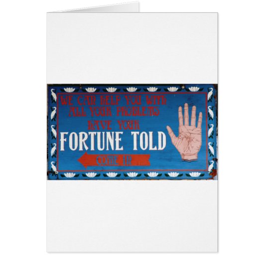 Fortunes Told Cards (Front)