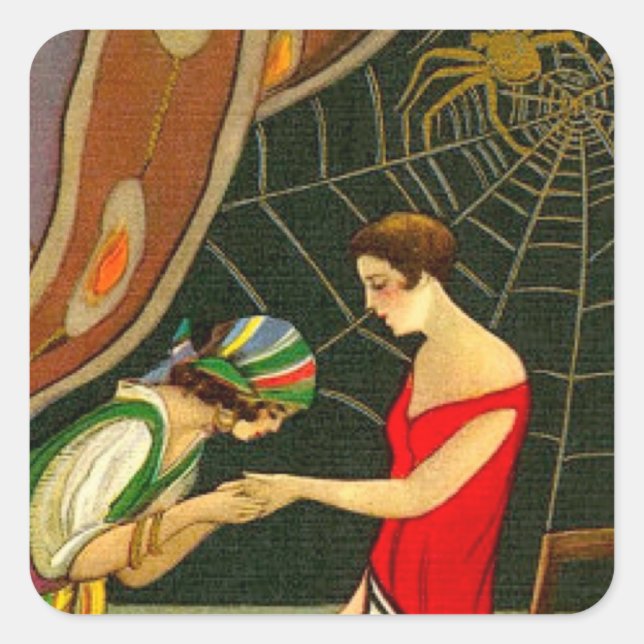 Fortuneteller Square Sticker (Front)