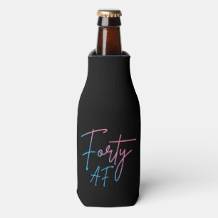 Forty AF II - Birthday Gift Bottle Cooler