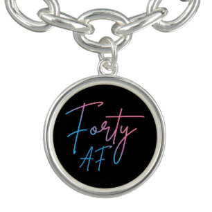 Forty AF II - Birthday Gift Bracelet