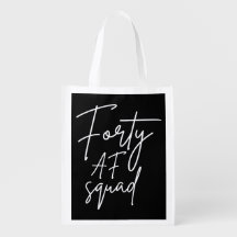 Forty AF Squad I - Matching Birthday