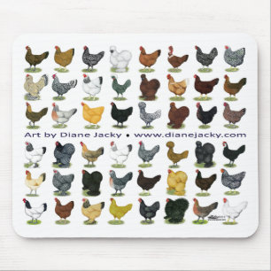 Forty-eight Hen Promo Mouse Pad