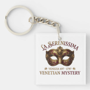 Forty & Fabulous: La Serenissima Invitation Keychain