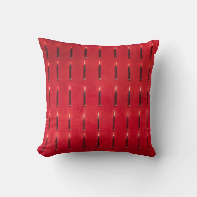 Forty-five candles Sri Lanka 2012 Throw Pillow (Front)