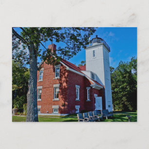 Forty Mile Point Lighthouse Postcard