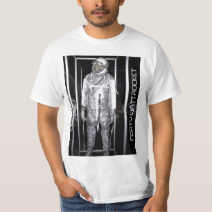 Forty Watt Rocket (C) Space Man T-Shirt