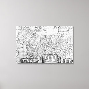 Forty Years Travels of the Children of Israel Canvas Print