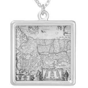 Forty Years Travels of the Children of Israel Silver Plated Necklace