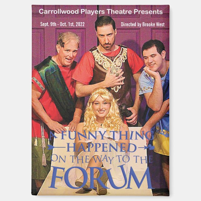 Forum Poster Magnet (Front)