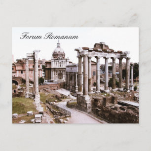 Forum Romanum, Rome, Italy Postcard