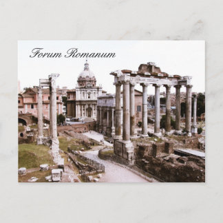 Forum Romanum, Rome, Italy Postcard