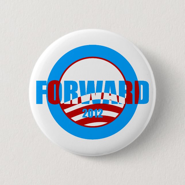 forward 2012 obama button (Front)