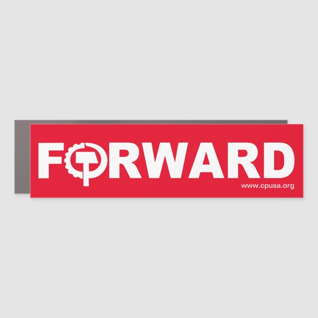 FORWARD CAR MAGNET (Front)