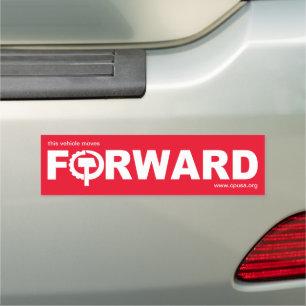 FORWARD CAR MAGNET