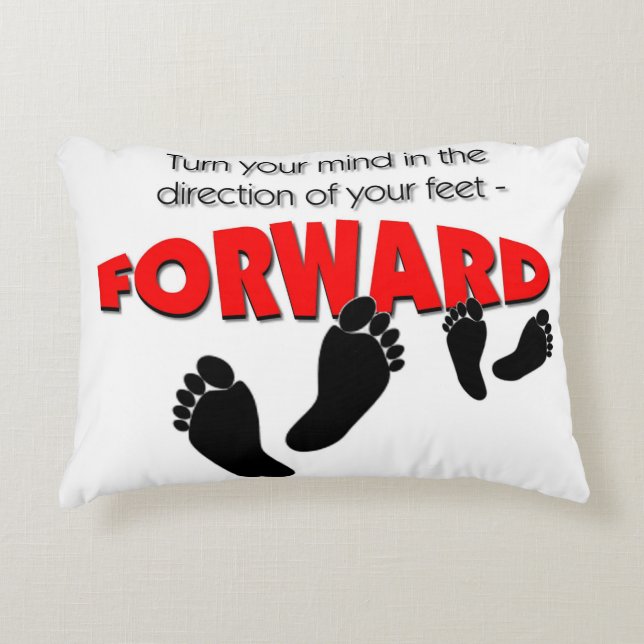 FORWARD Collection Accent Pillow (Front)