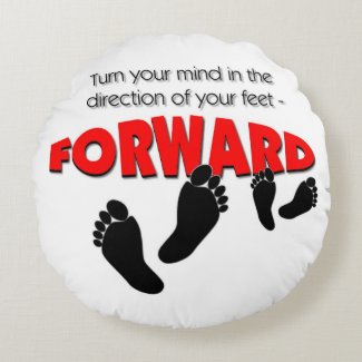FORWARD Collection Round Pillow
