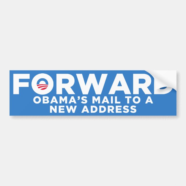 FORWARD Obama Bumper Sticker (Front)