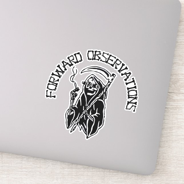 Forward observations group sticker | Zazzle