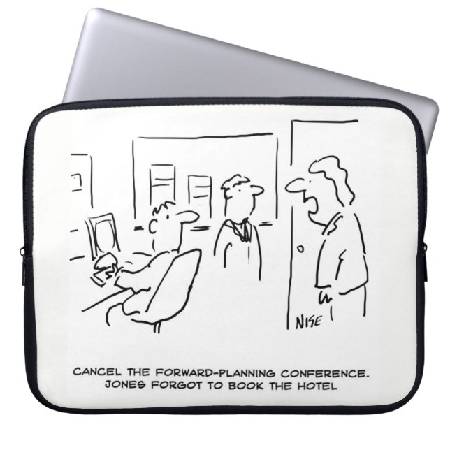 Forward Planning Conference Cancelled (& Why!) Laptop Sleeve (Front)