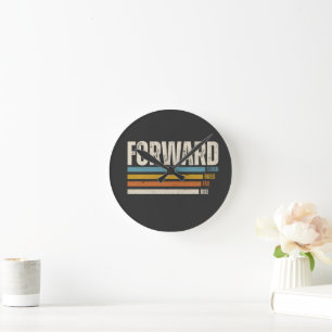 Forward Vintage Tee Round Clock