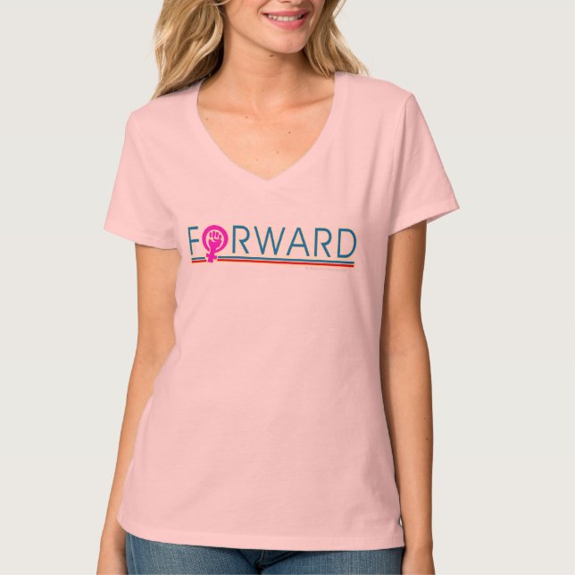 Forward Women's Power T-shirt (Front)