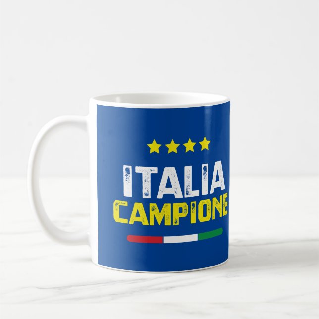 Forza Azzurri Italia Campione Coffee Mug (Left)