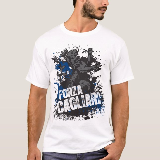 Forza Cagliari t-shirt (Front)