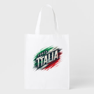 Forza Italia Design with Dynamic Effect Grocery Bag
