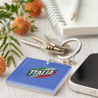 Forza Italia Design with Dynamic Effect Keychain