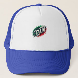Forza Italia Design with Dynamic Effect Trucker Hat