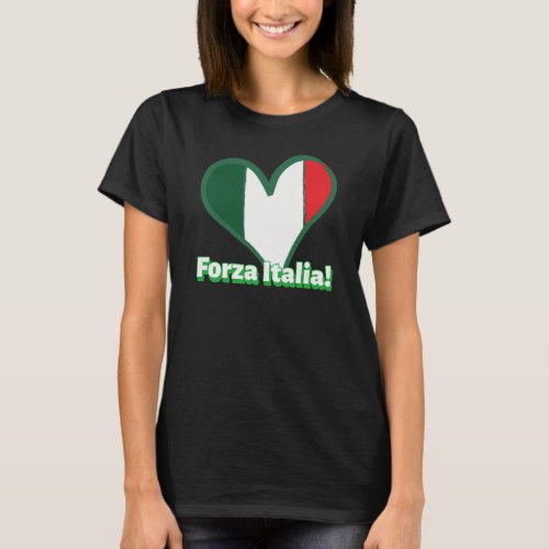 Forza Italia European Football Championship Italy  T_Shirt