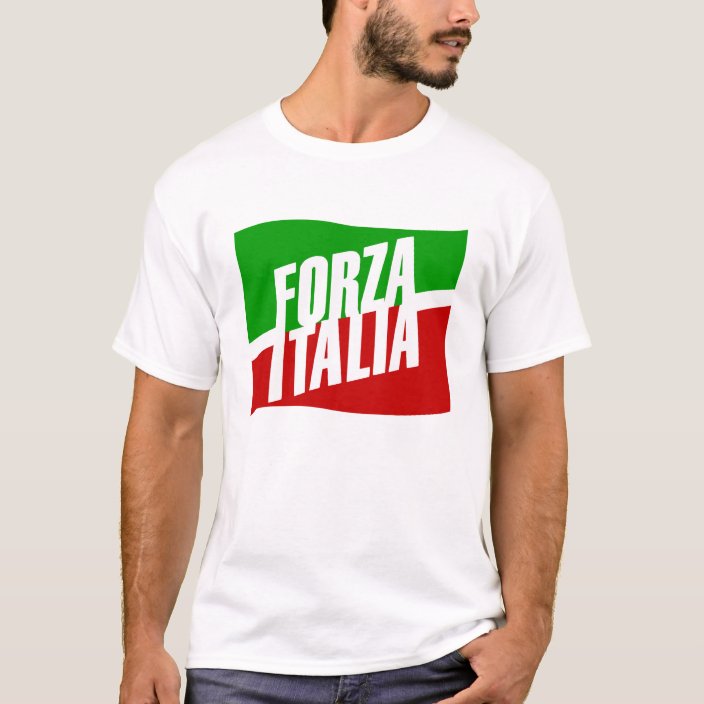 Forza Italia T Shirt Zazzle Com