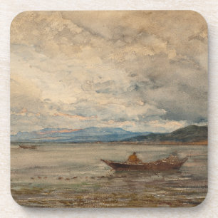 Fos, Environs De Martigues – Félix Ziem Beverage Coaster