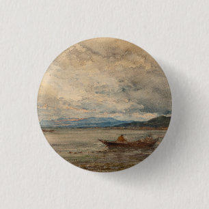 Fos, Environs De Martigues – Félix Ziem Button