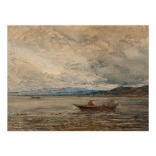 Fos, Environs De Martigues – Félix Ziem Poster