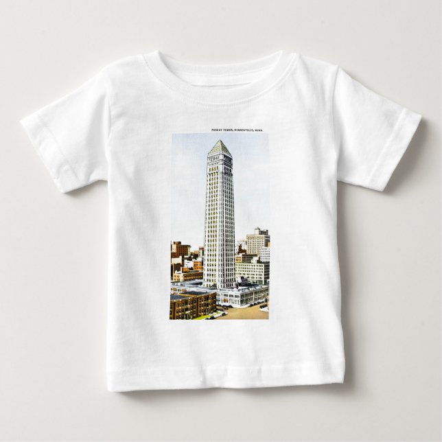 Foshay Tower, Minneapolis, Minnesota Baby T-Shirt (Front)